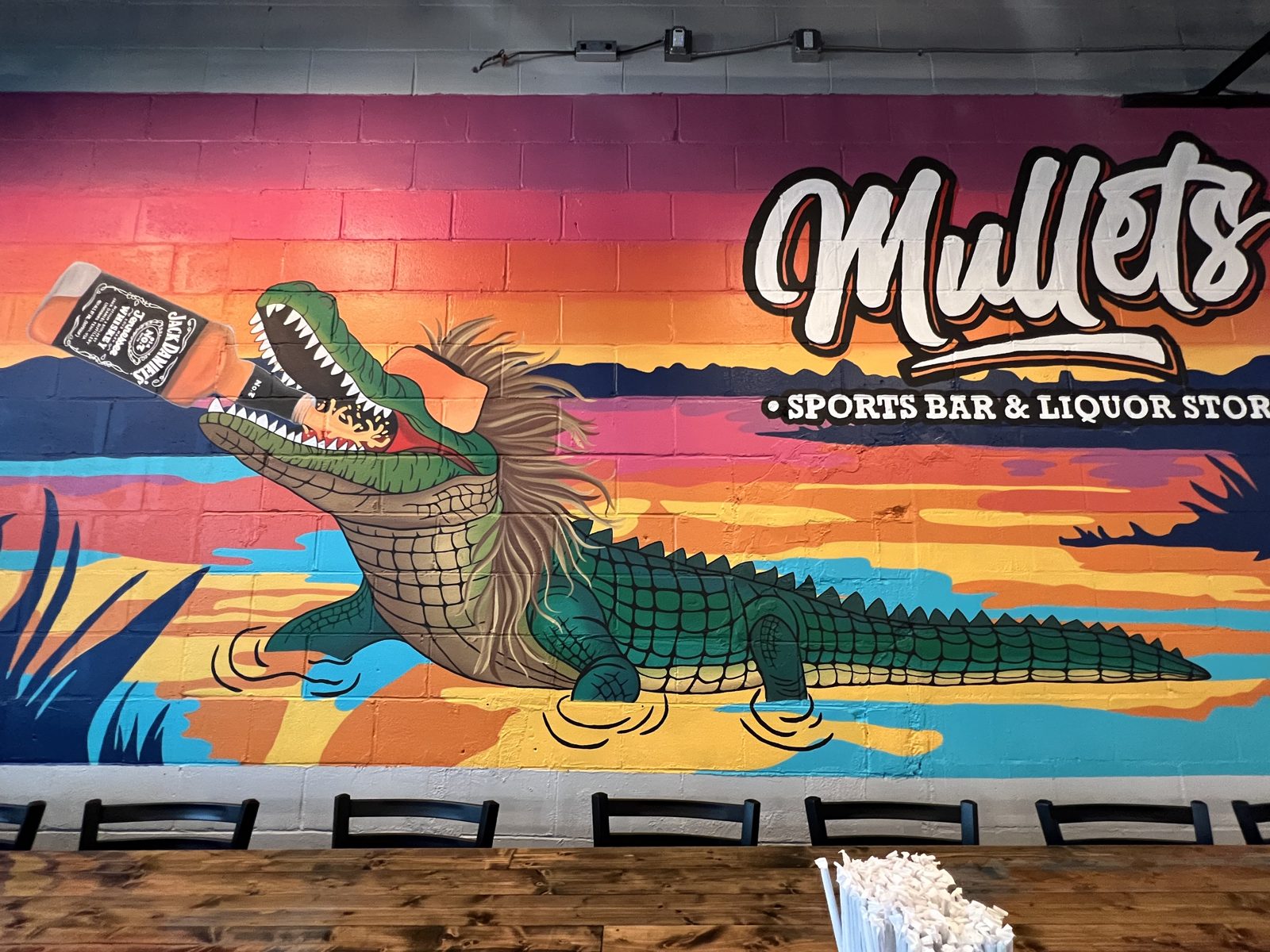 Custom mural by M. Lynn Creative